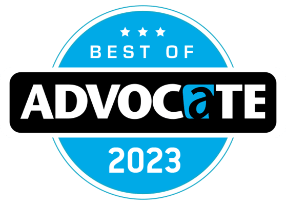 Nominee for Best of Advocate 2023